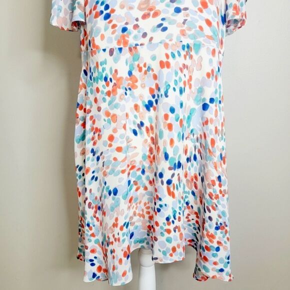 Maeve Anthropologie Spotted Dress Size Medium Petite - Picture 3 of 8